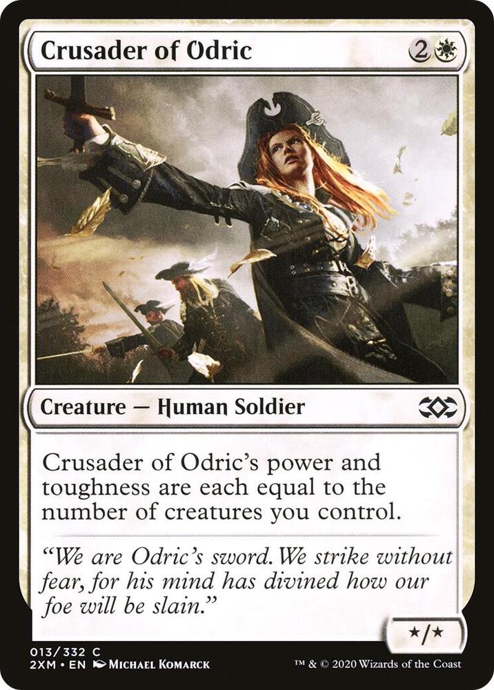 Crusader of Odric 13 card from Double Masters
