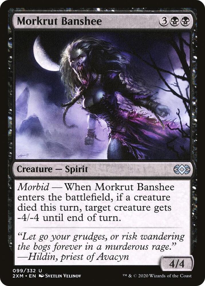 Morkrut Banshee 99 card from Double Masters