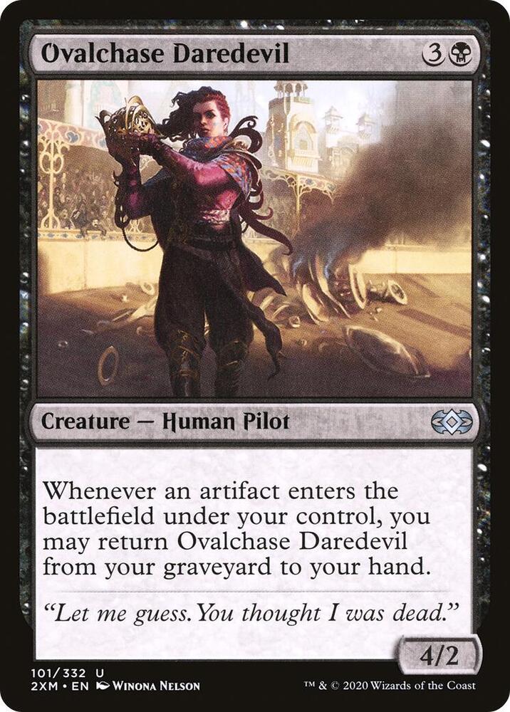 Ovalchase Daredevil 101 card from Double Masters
