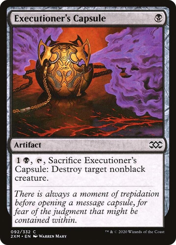 Executioner's Capsule 92 card from Double Masters