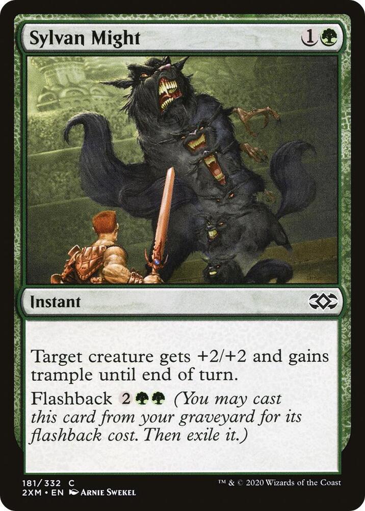 Sylvan Might 181 card from Double Masters
