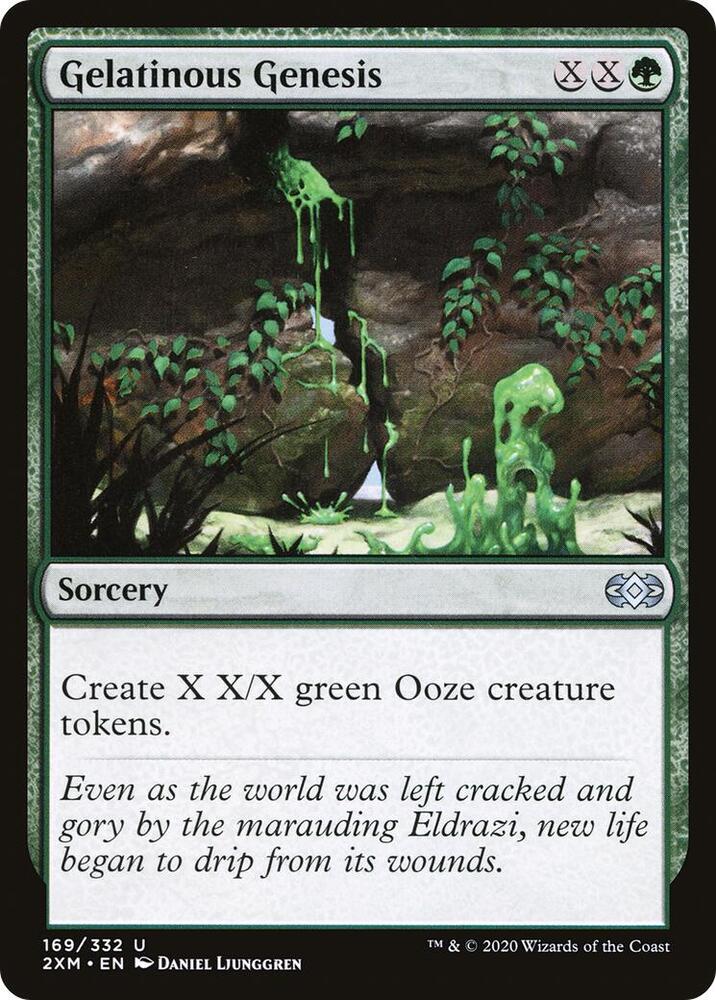 Gelatinous Genesis 169 card from Double Masters
