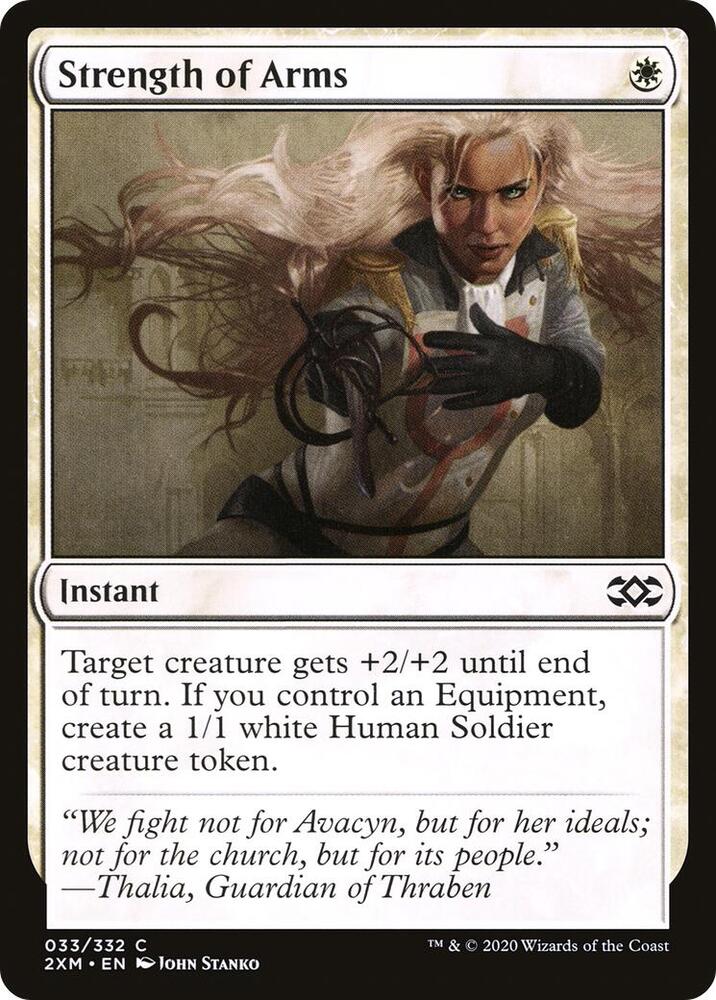 Strength of Arms 33 card from Double Masters