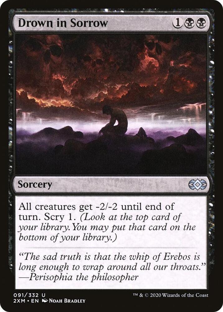 Drown in Sorrow 91 card from Double Masters
