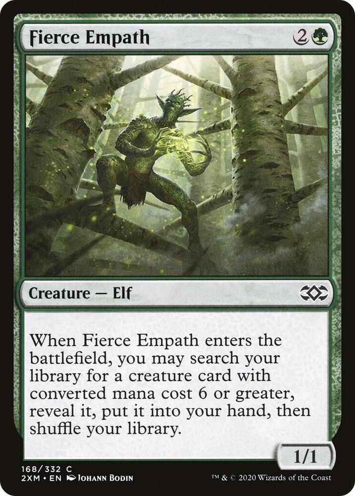 Fierce Empath 168 card from Double Masters
