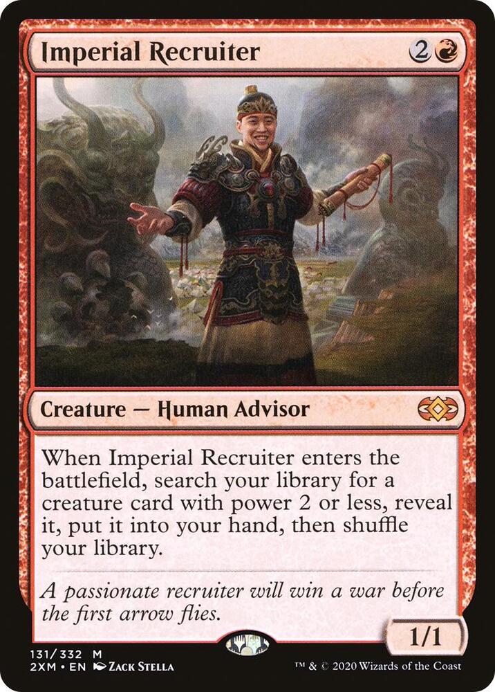 Imperial Recruiter 131 card from Double Masters