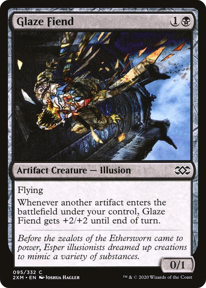 Glaze Fiend 95 card from Double Masters