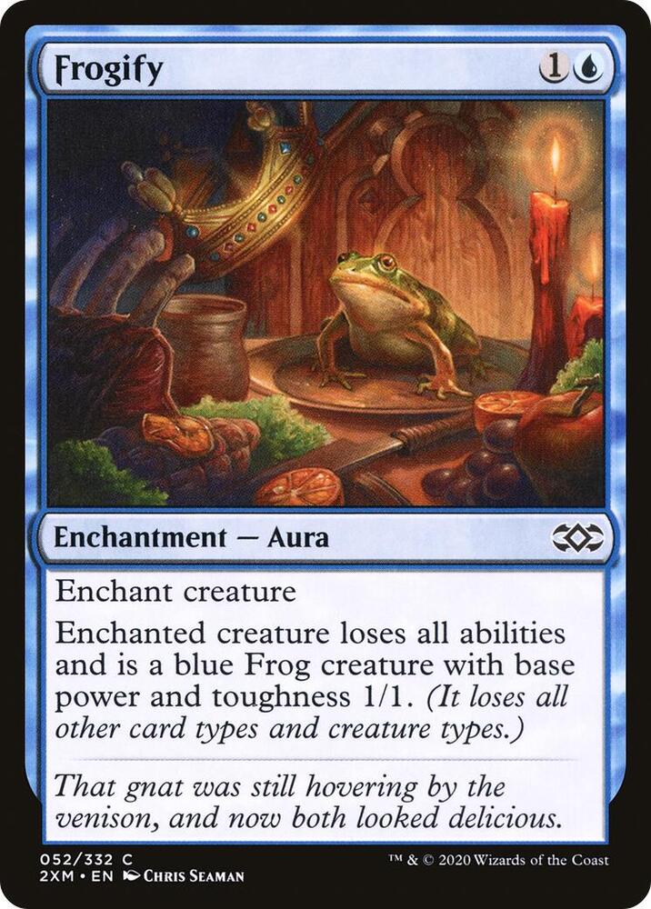 Frogify 52 card from Double Masters