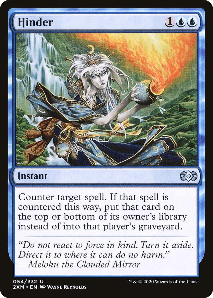 Hinder 54 card from Double Masters