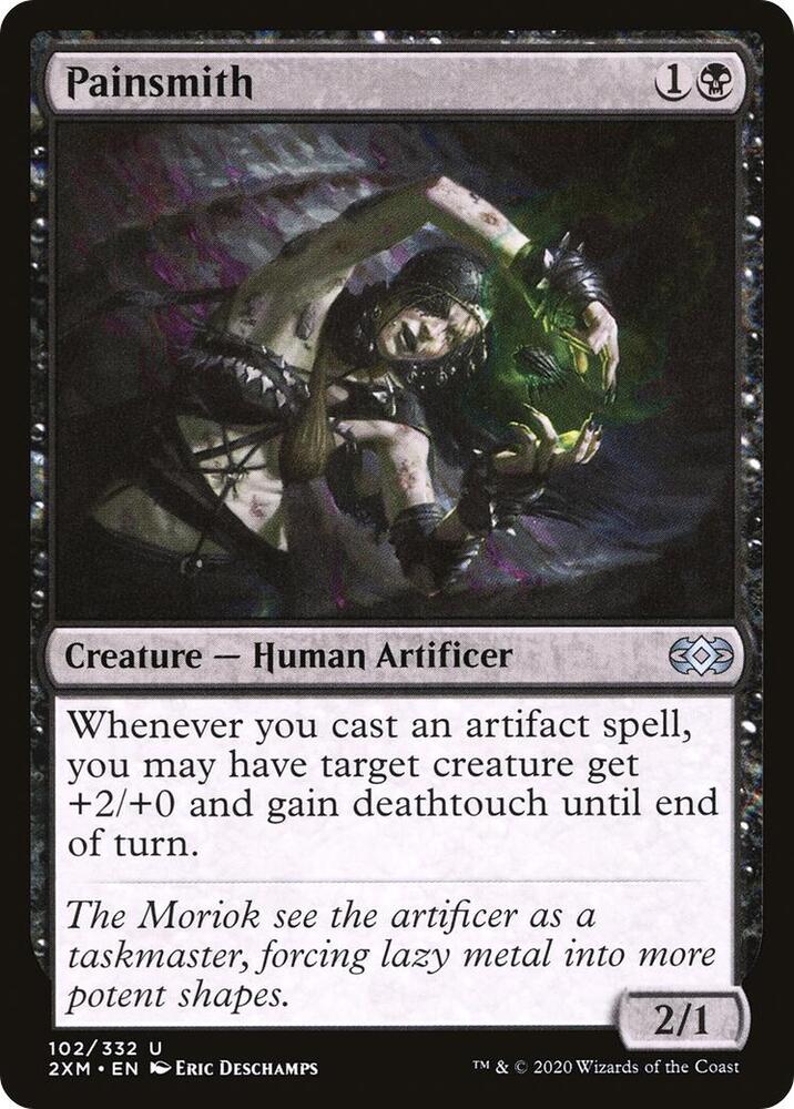 Painsmith 102 card from Double Masters