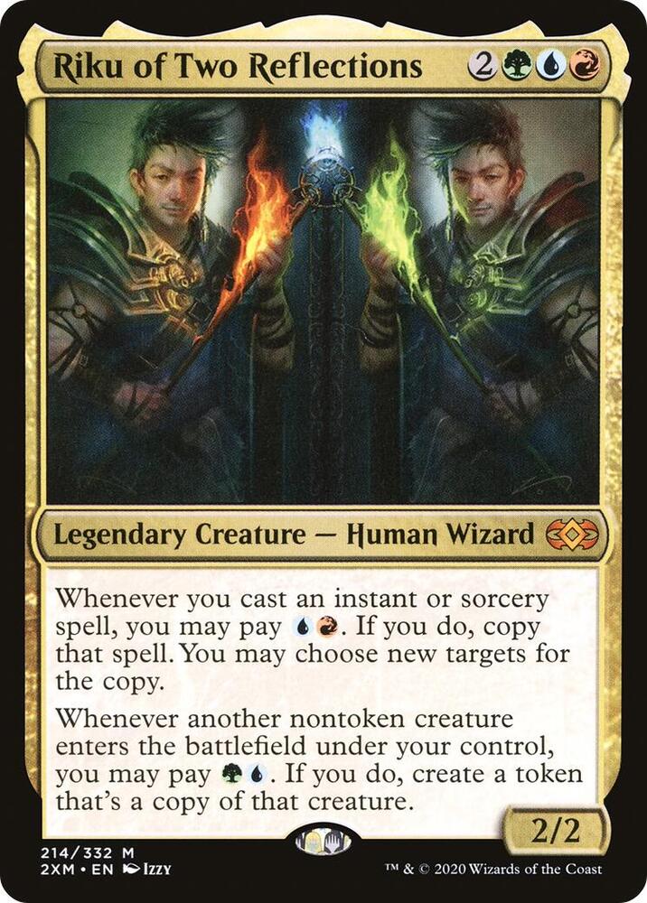 Riku of Two Reflections 214 card from Double Masters