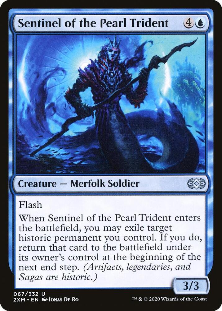 Sentinel of the Pearl Trident 67 card from Double Masters