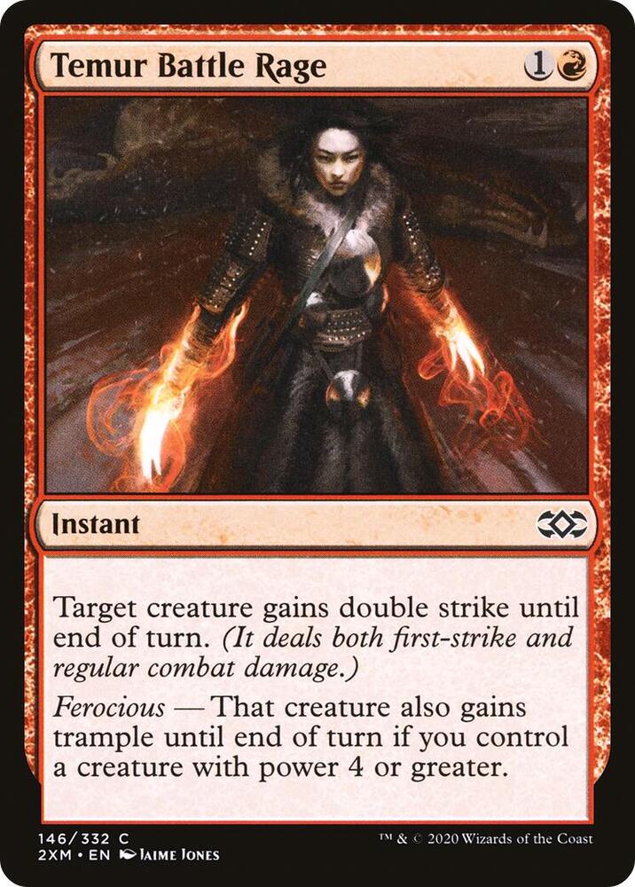 Temur Battle Rage 146 card from Double Masters