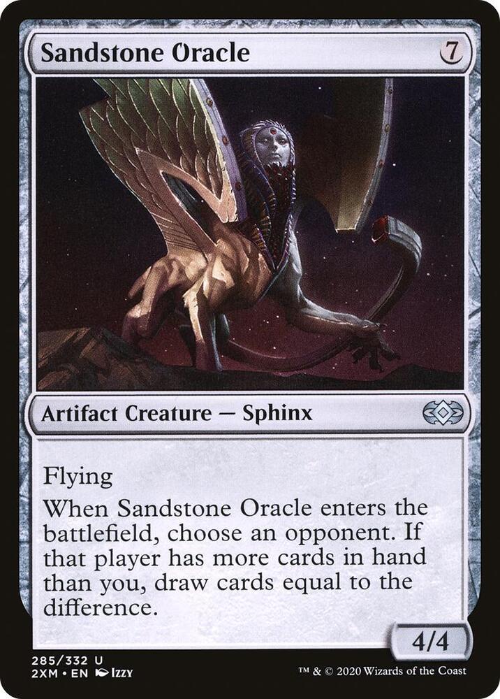 Sandstone Oracle 285 card from Double Masters
