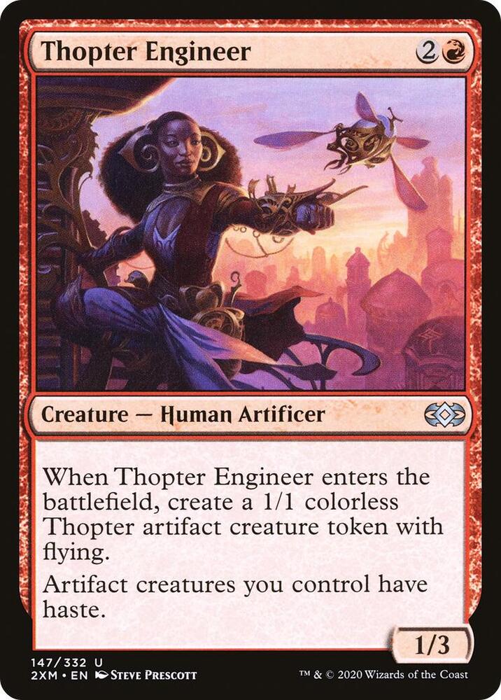 Thopter Engineer 147 card from Double Masters