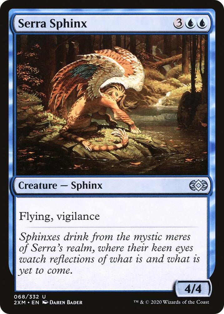 Serra Sphinx 68 card from Double Masters