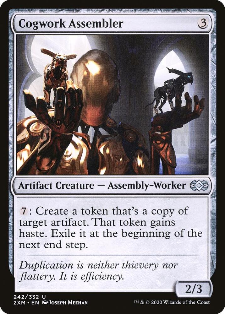 Cogwork Assembler 242 card from Double Masters
