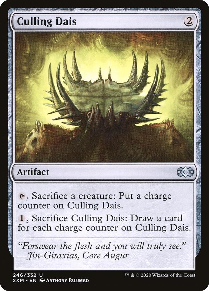 Culling Dais 246 card from Double Masters