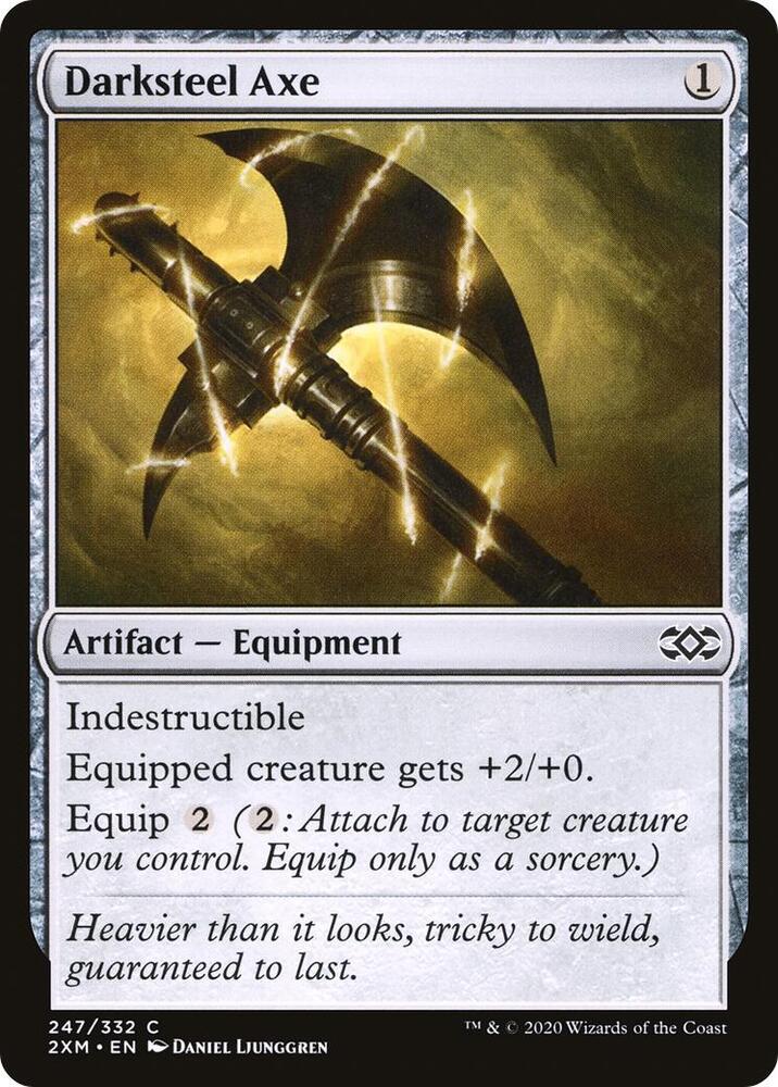 Darksteel Axe 247 card from Double Masters
