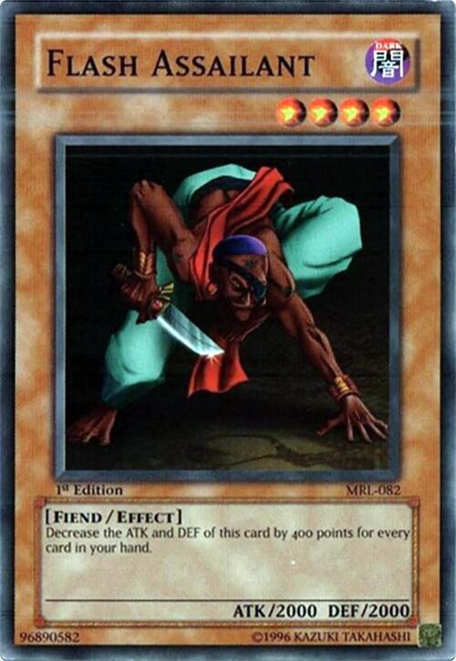 Flash Assailant MRL-082 card from Magic Ruler