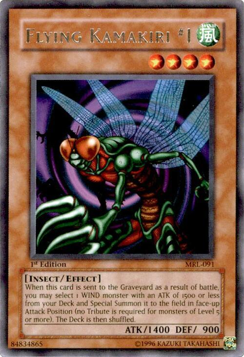 Flying Kamakiri #1 MRL-091 card from Magic Ruler