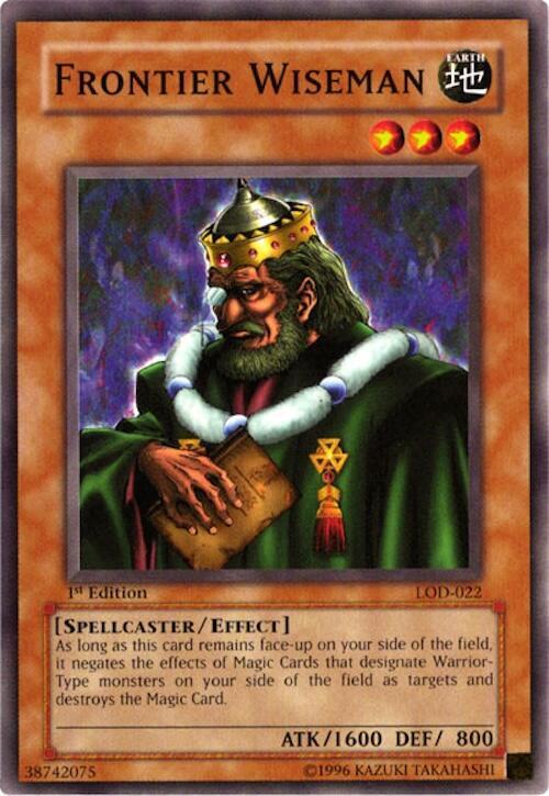 Frontier Wiseman LOD-022 card from Legacy of Darkness