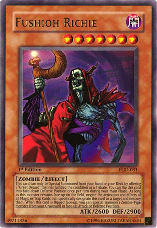 Fushioh Richie PGD-031 card from Pharaonic Guardian