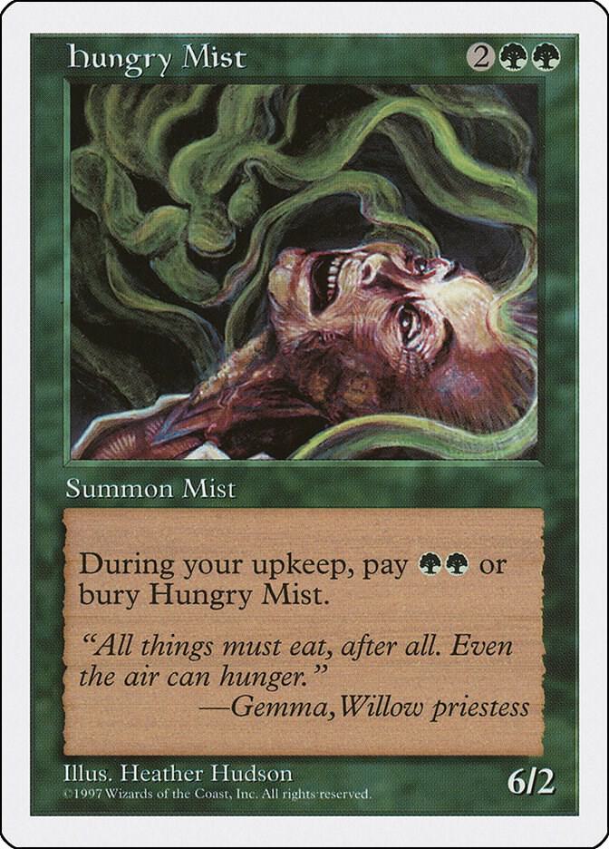 Hungry Mist card from Fifth Edition