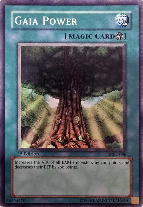 Gaia Power MRL-096 card from Magic Ruler