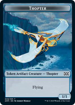 Thopter Token 8 card from Double Masters