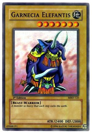 Garnecia Elefantis MRD-125 card from Metal Raiders