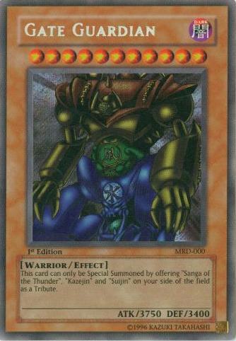 Gate Guardian MRD-000 card from Metal Raiders