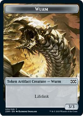 Wurm Token 30 card from Double Masters