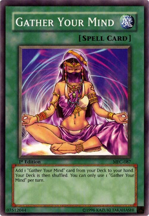 Gather Your Mind MFC-087 card from Magician's Force