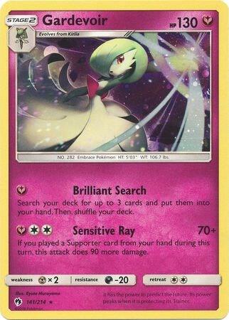 Gardevoir (Cosmos Holo) 141/214 card from Miscellaneous Cards & Products