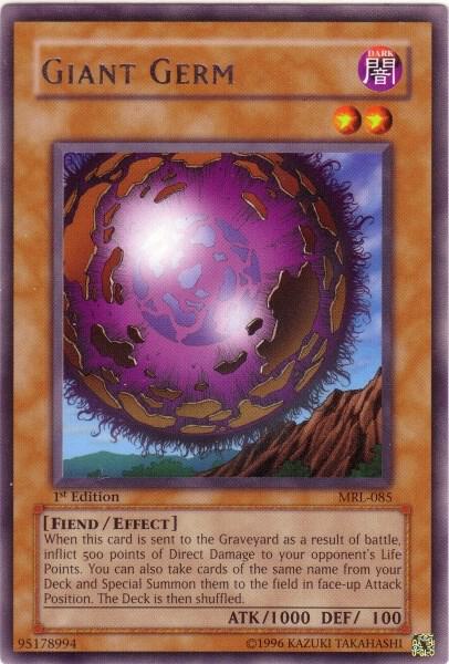Giant Germ MRL-085 card from Magic Ruler