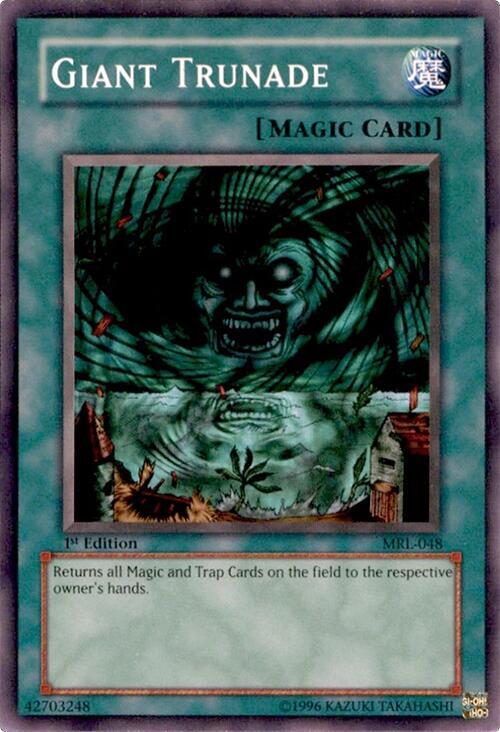 Giant Trunade MRL-048 card from Magic Ruler