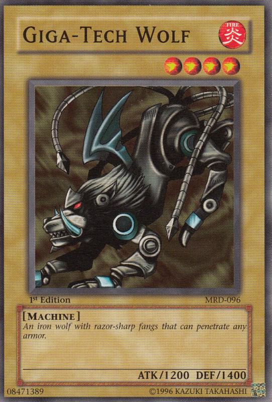 Giga-Tech Wolf MRD-096 card from Metal Raiders
