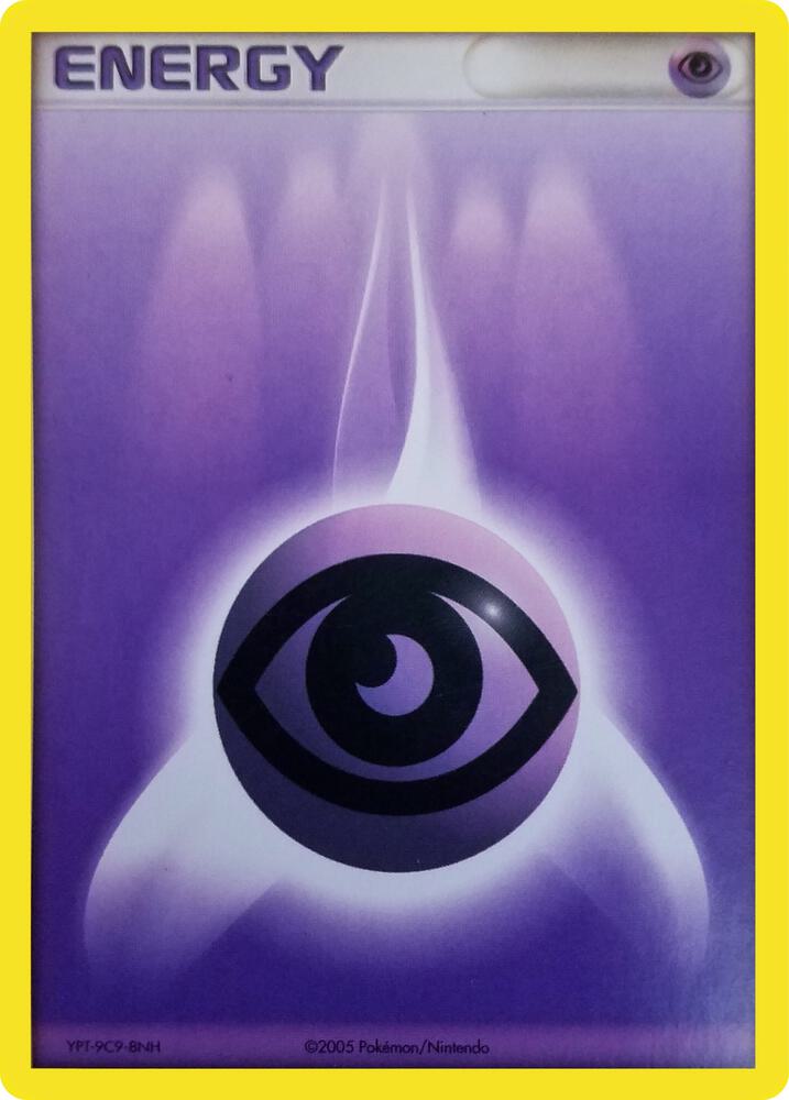 Psychic Energy (2005 Unnumbered) card from League & Championship Cards