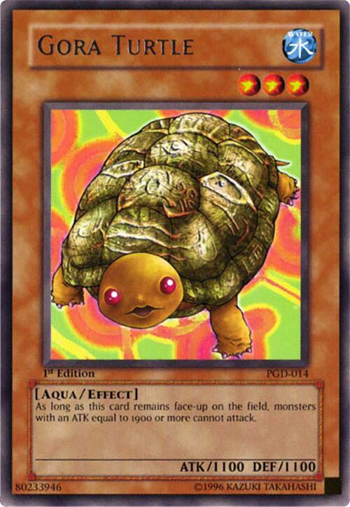 Gora Turtle PGD-014 card from Pharaonic Guardian
