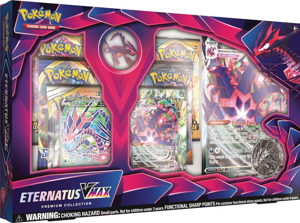 Eternatus VMAX Premium Collection card from SWSH03: Darkness Ablaze