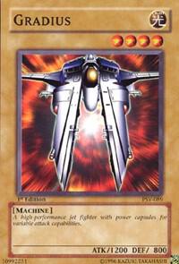 Gradius PSV-089 card from Pharaoh's Servant