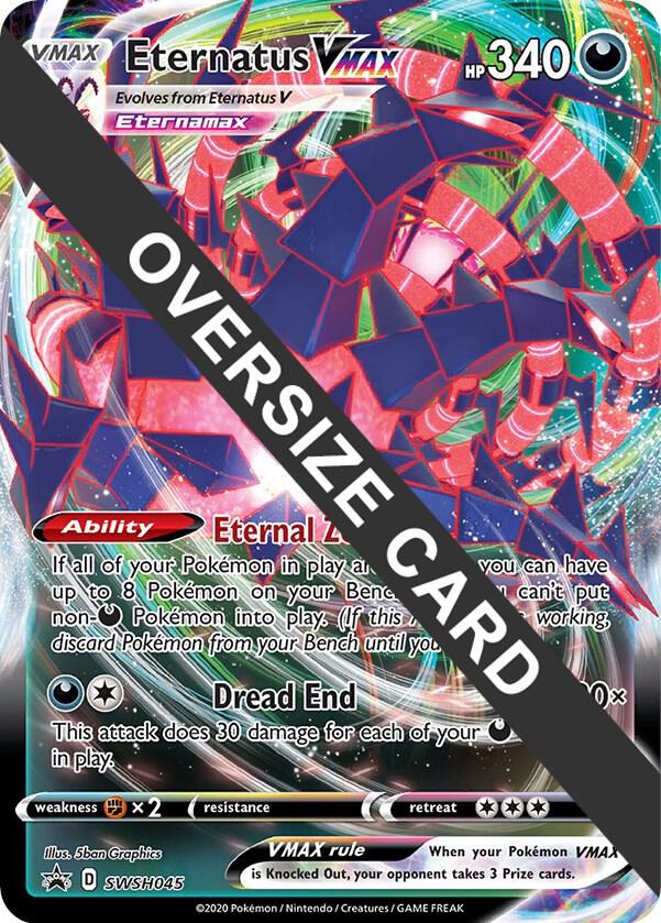 Eternatus VMAX SWSH045 card from Jumbo Cards