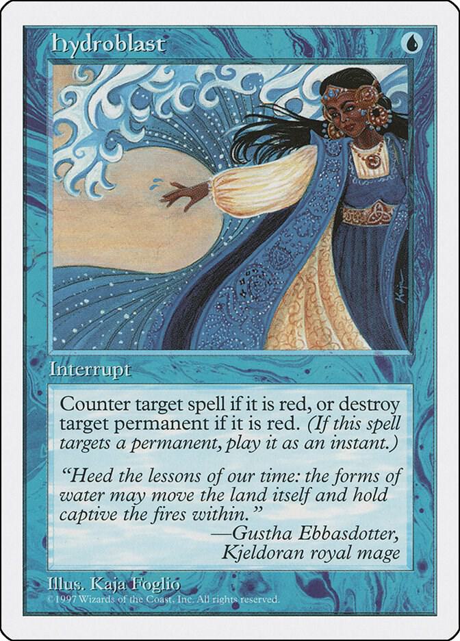 Hydroblast card from Fifth Edition