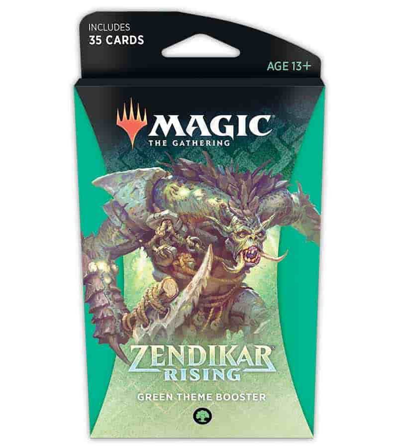 Zendikar Rising - Theme Booster [Green] card from Zendikar Rising