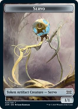 Servo // Thopter Double-Sided Token 25 // 8 card from Double Masters