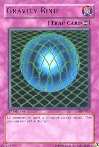 Gravity Bind PSV-073 card from Pharaoh's Servant