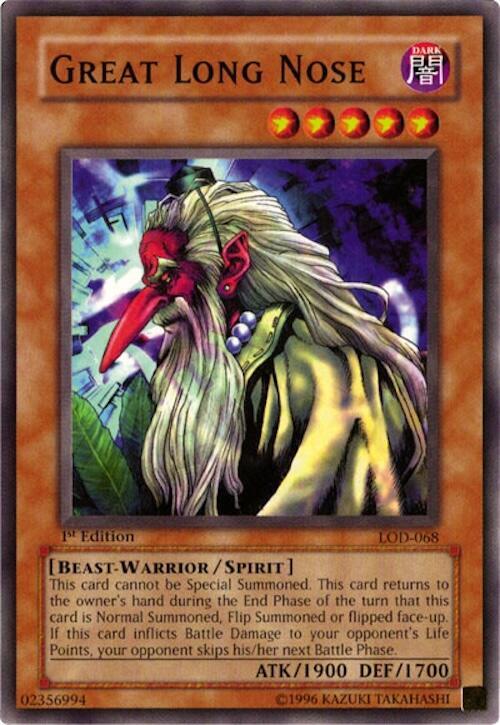 Great Long Nose LOD-068 card from Legacy of Darkness