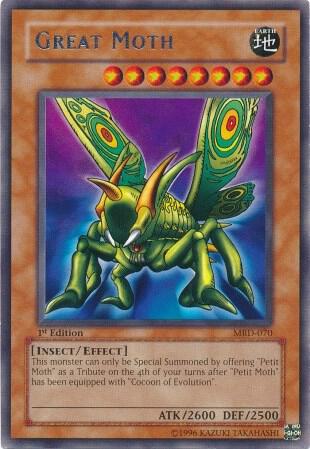 Great Moth MRD-070 card from Metal Raiders
