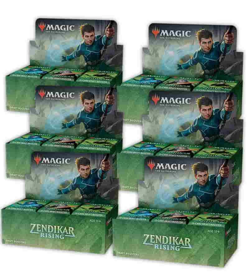 Zendikar Rising - Draft Booster Box Case card from Zendikar Rising